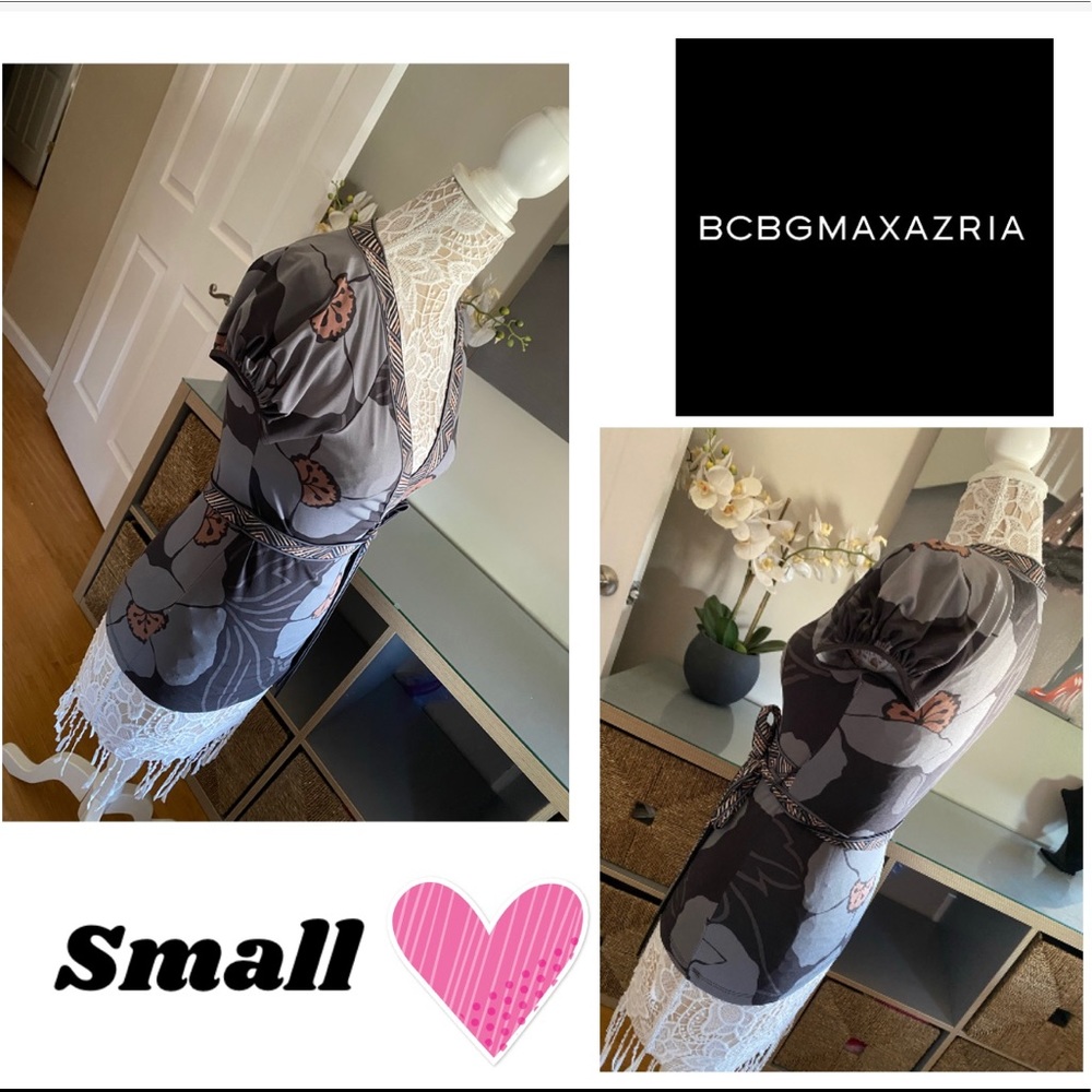 BCBGMAXAZRIA Jersey Wrap Top “Small” - Picture 12 of 14
